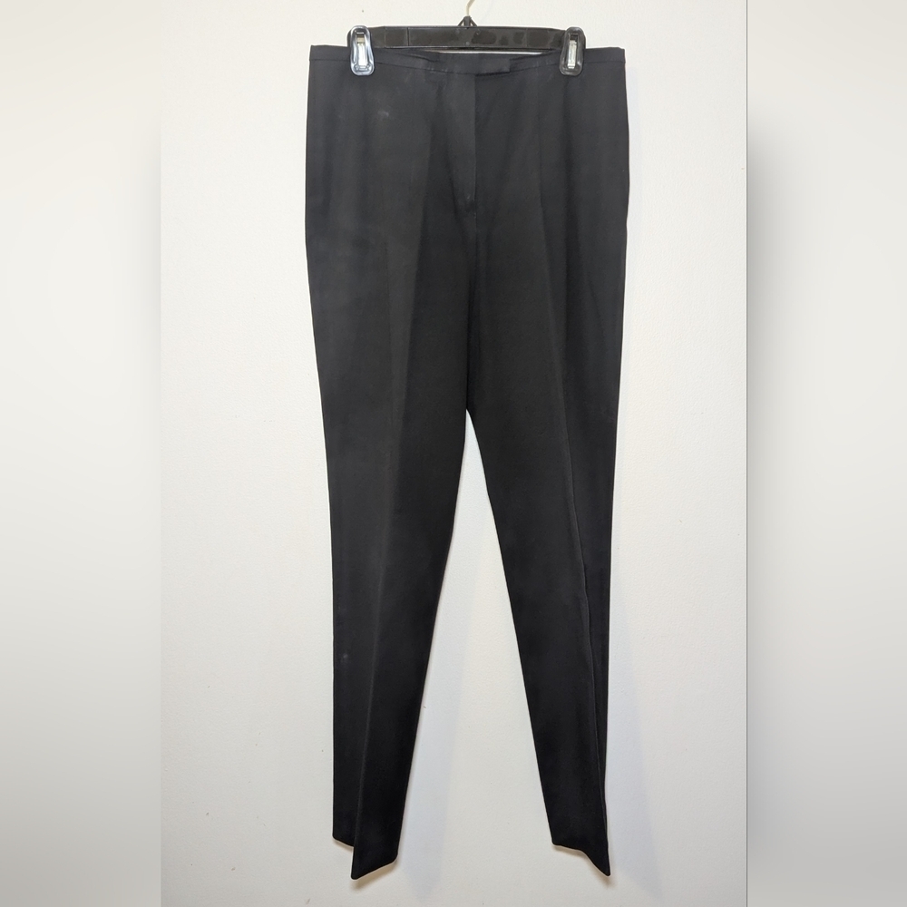 Vintage Gunex Black Darted Dress Pants Women's Size 8